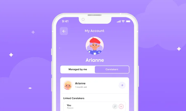 Baby Tracker app screenshot